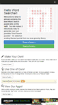 Mobile Screenshot of createwordsearchpuzzle.com